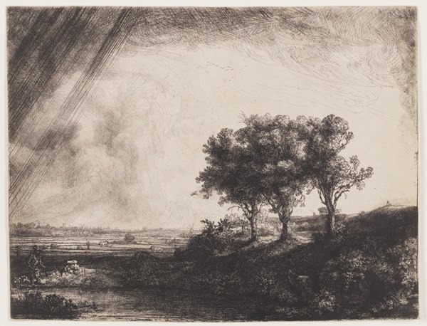 Rembrandt: Landscape with Three Trees.jpg