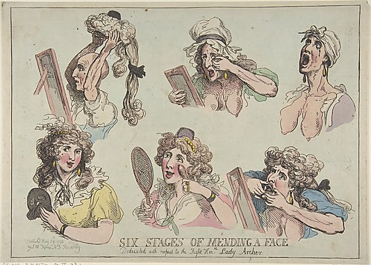 Thomas Rowlandson: Six Stages of Mending a Face.jpg