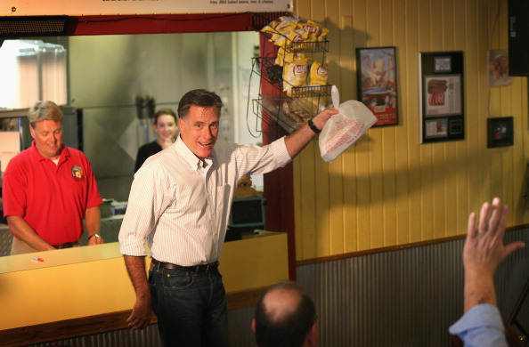 Mitt Romney at Bar B Q Shack.jpg