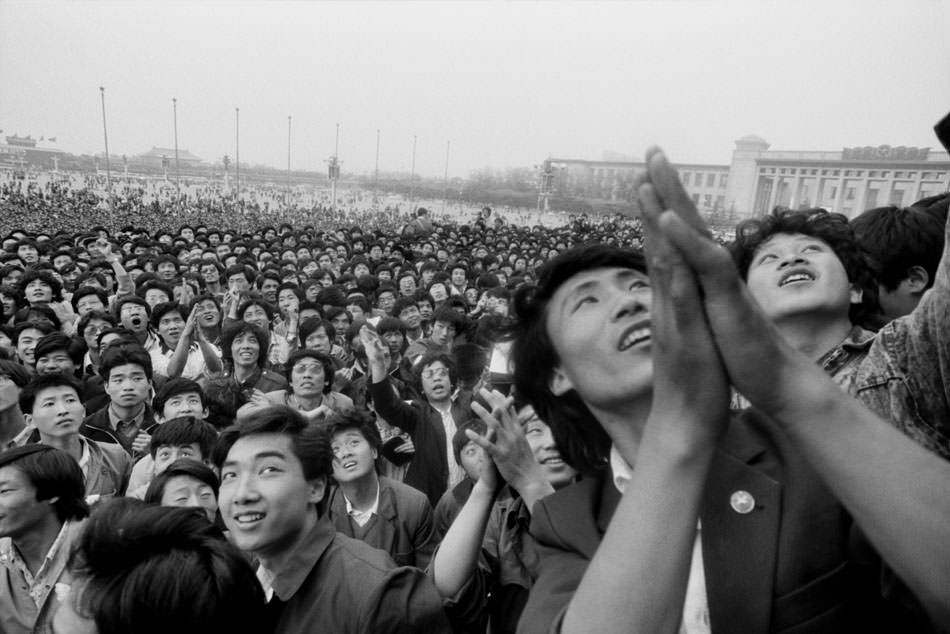 Tiananmen Square student protest.jpg
