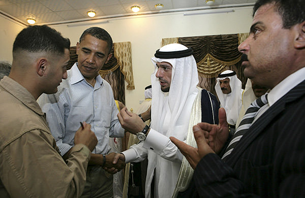 Barack Obama and Sheikh Ali, July 22, 2008.jpg