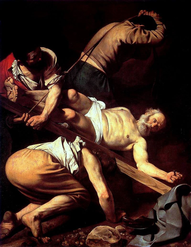 Caravaggio: The Crucifixion of St.jpg