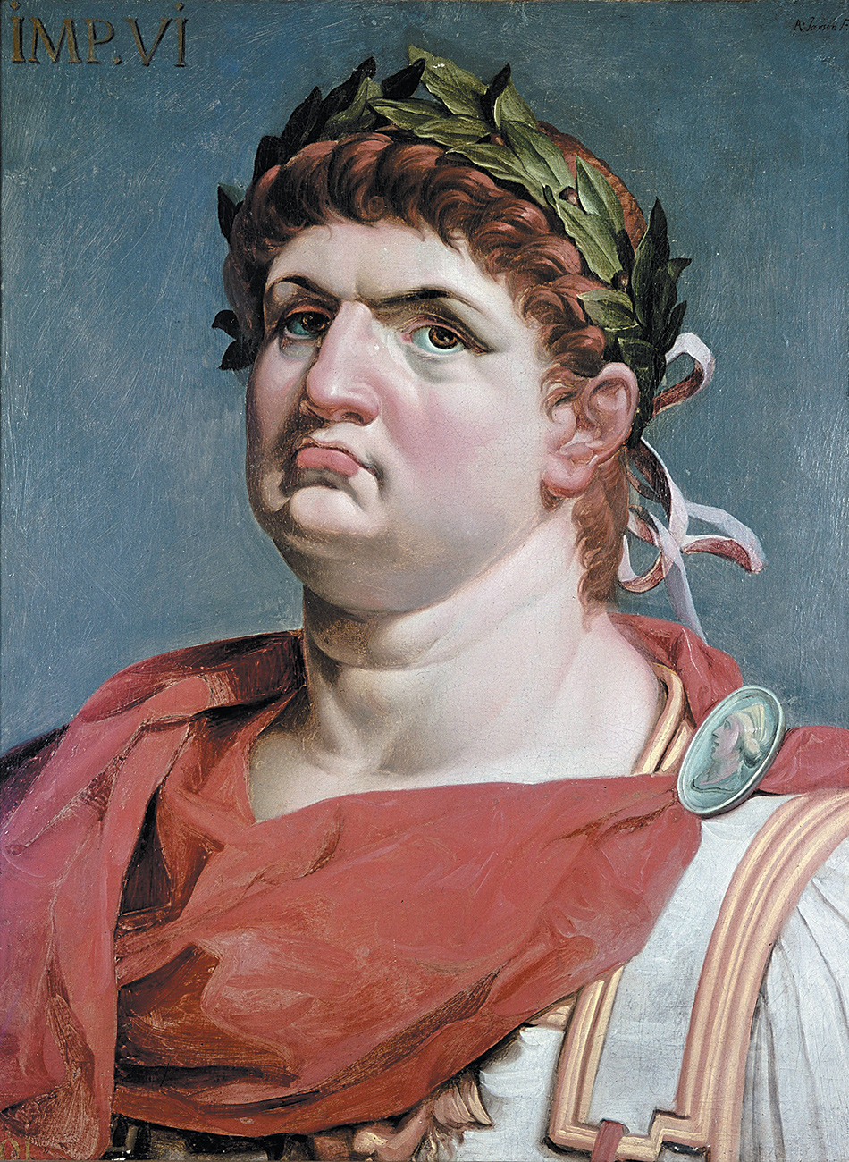 Emperor Nero; painting by Abraham Janssens, 1618