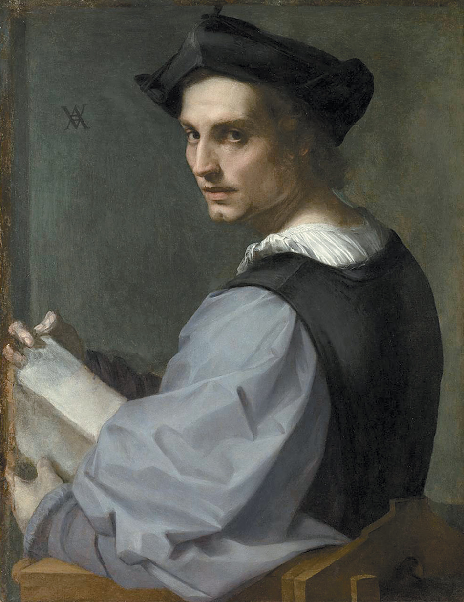 Andrea del Sarto: Portrait of a Young Man, circa 1517–1518