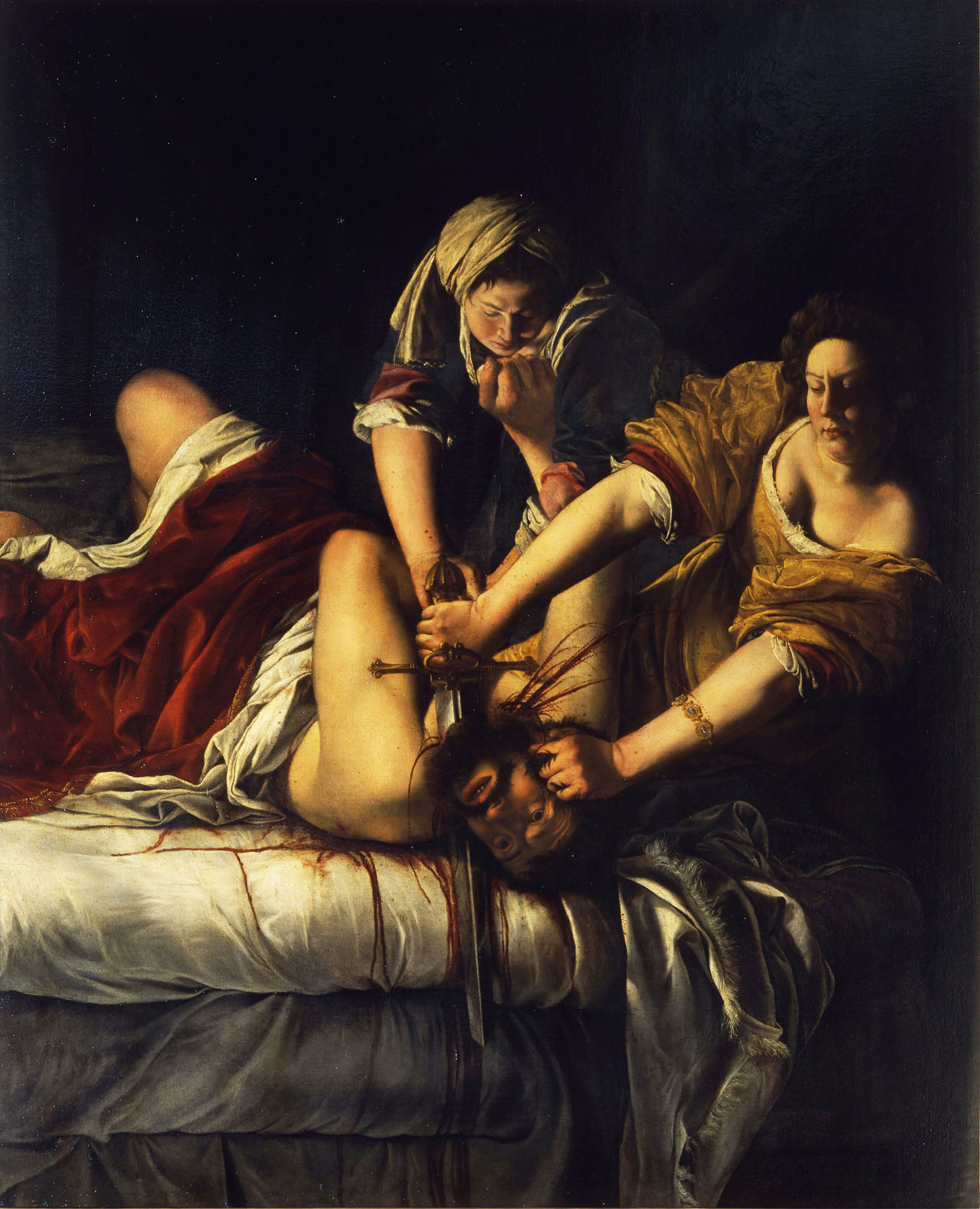 Artemisia Gentileschi: Judith Slaying Holofernes, circa 1620 