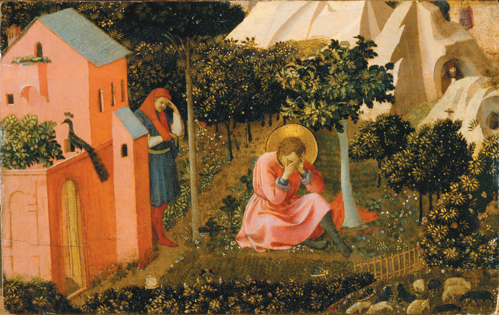 Fra Angelico: The Conversion of Saint Augustine, circa 1430s