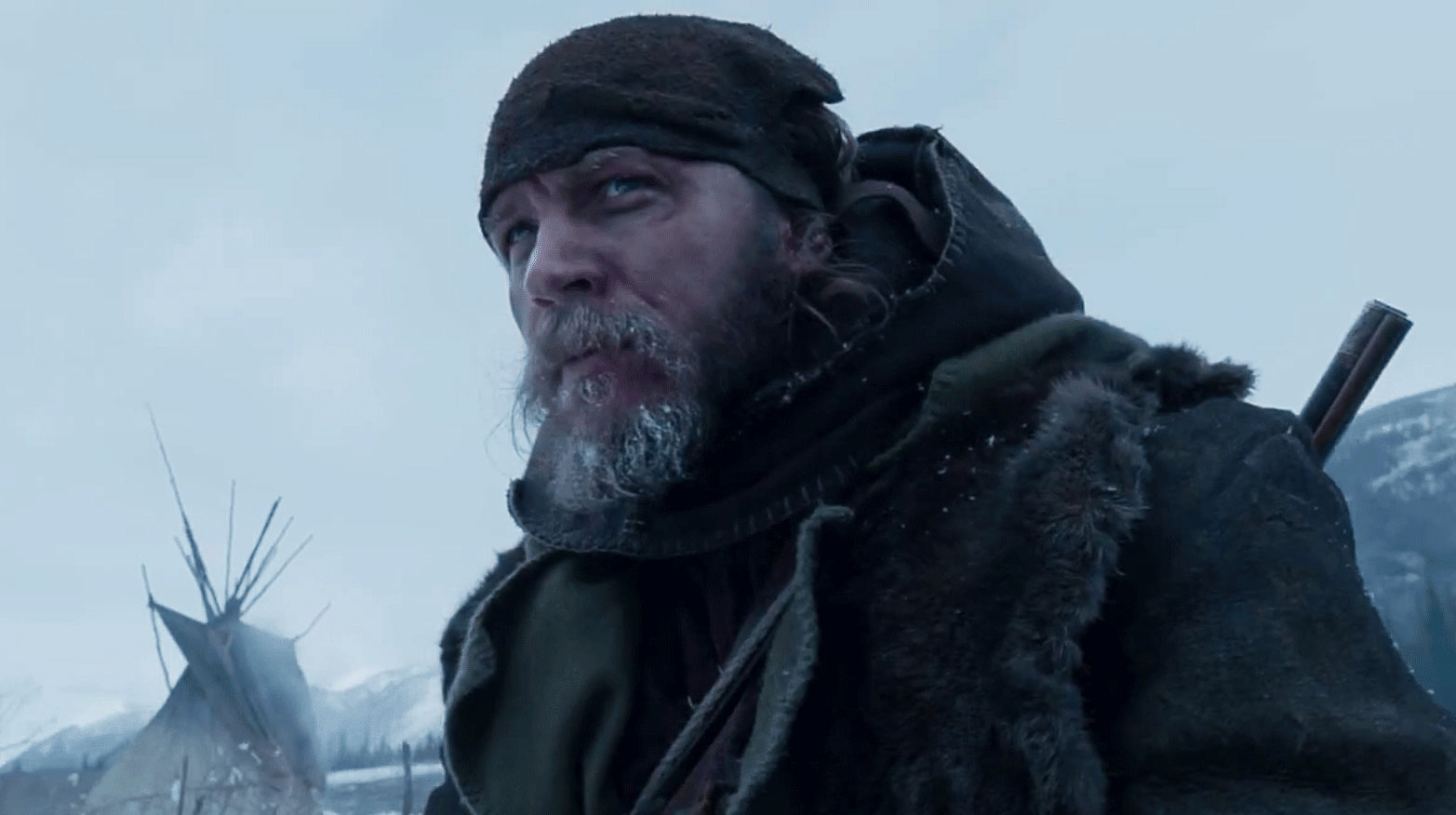 Tom Hardy as John Fitzgerald in Iñárritu's The Revenant, 2015