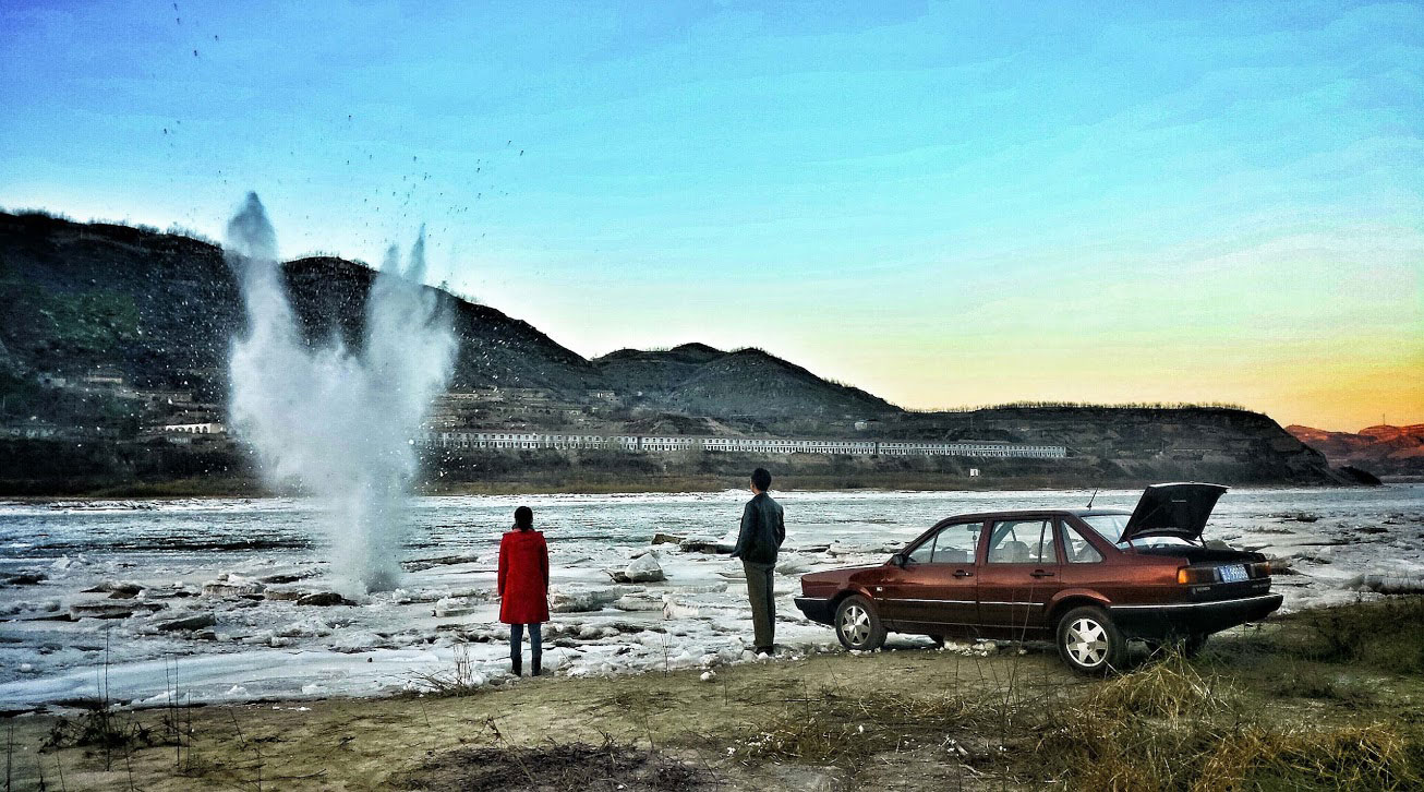 Zhao Tao as Tao and Yi Zhang as Jinsheng, in Jia Zhangke’s Mountains May Depart, 2015