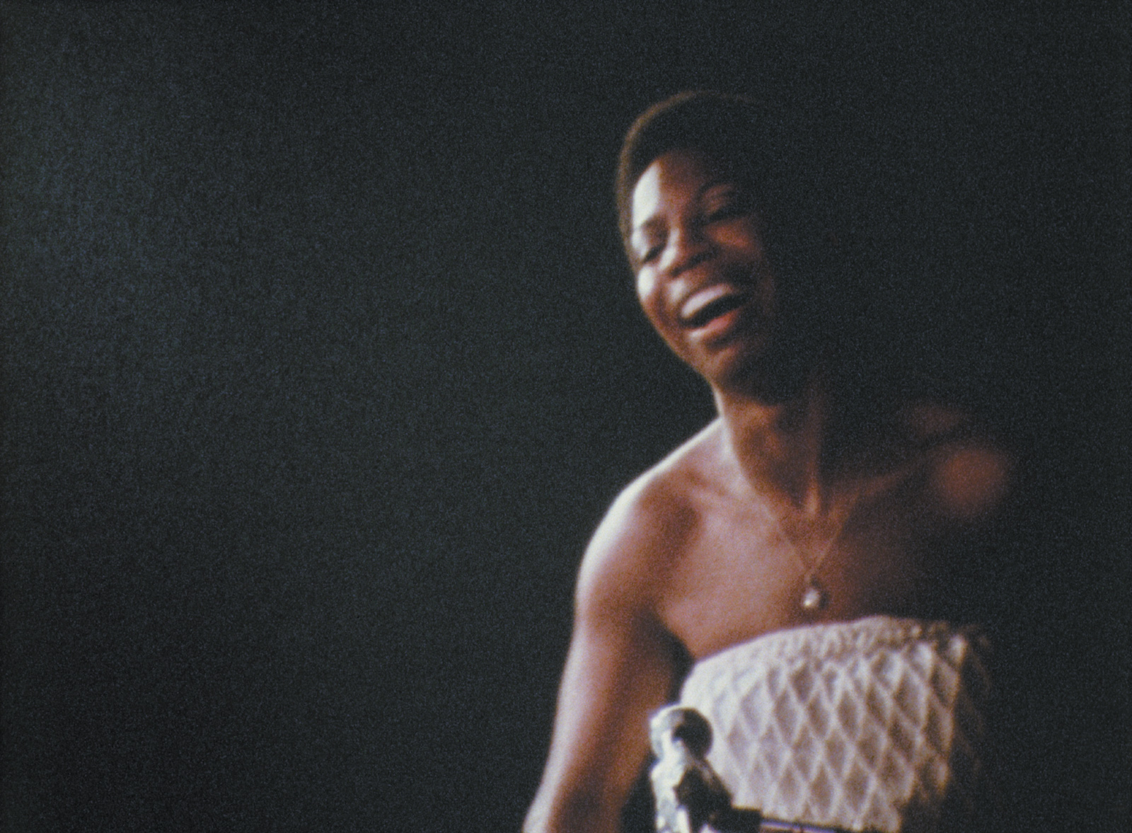 Nina Simone performing at the Village Gate, late 1960s