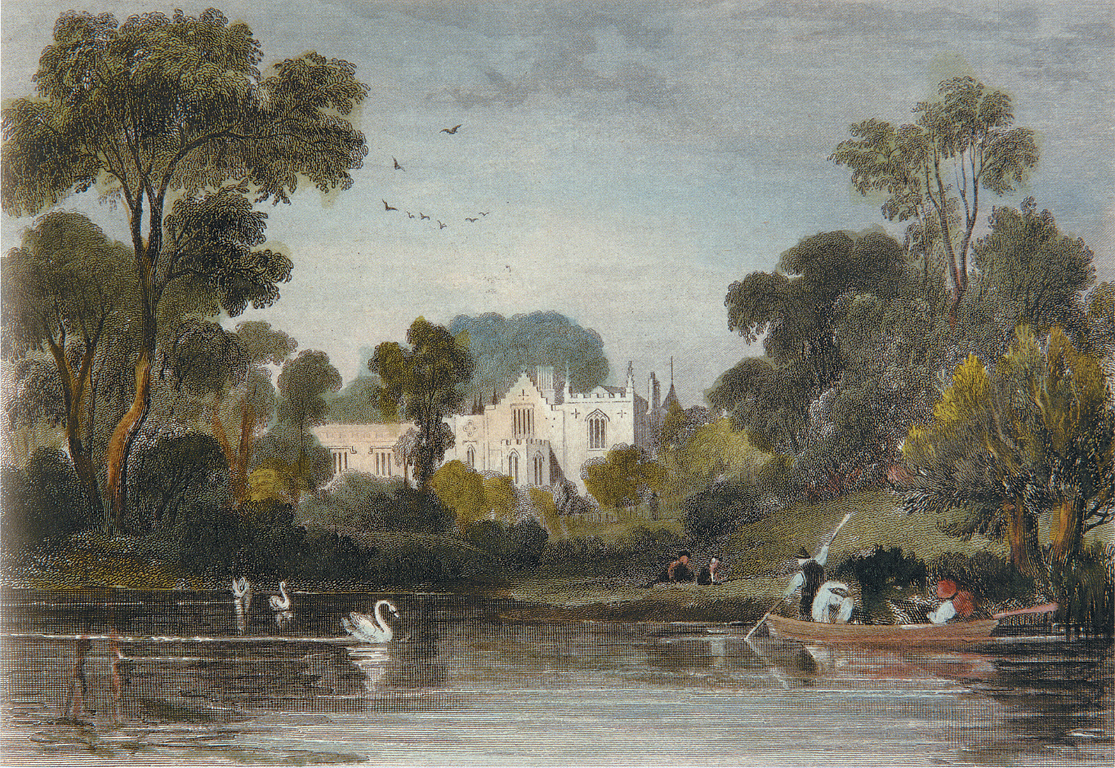 Horace Walpole’s country house, Strawberry Hill, in the nineteenth century