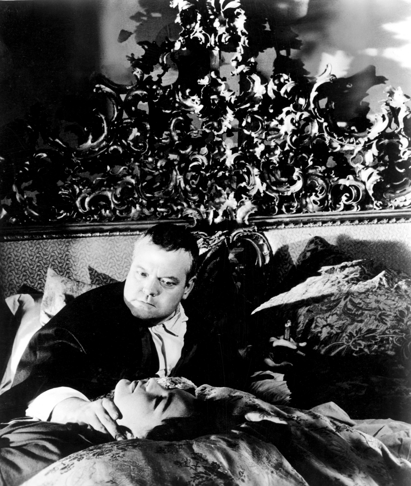 Orson Welles and Romy Schneider in The Trial, 1962
