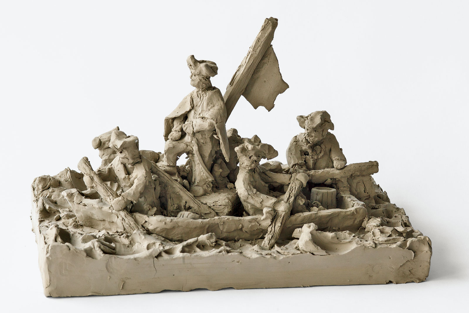 Peter Fischli and David Weiss: George Washington Crossing the Delaware (from "Suddenly This Overview"), 1981-present 