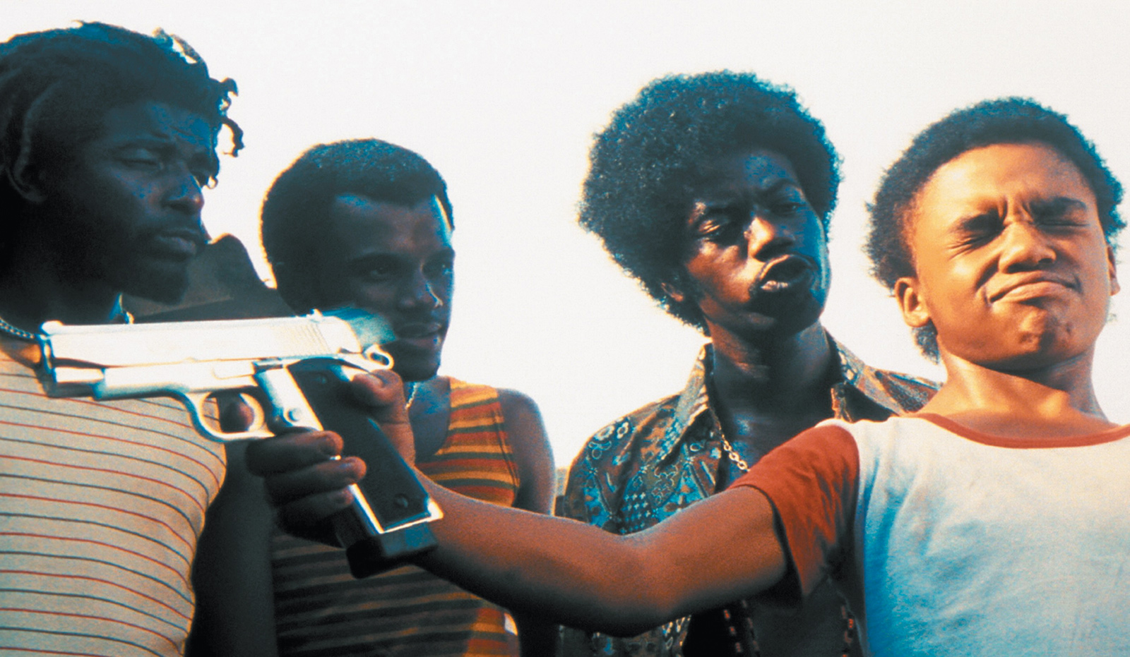 A scene from the film City of God (2002), based on the novel by Paolo Lins