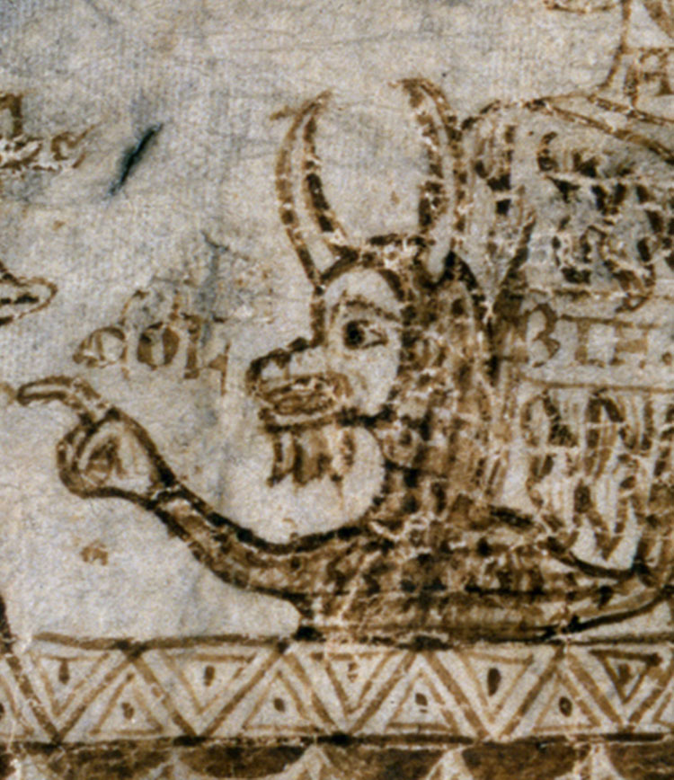 Exchequer Receipt Roll (detail), Colbik, 1233