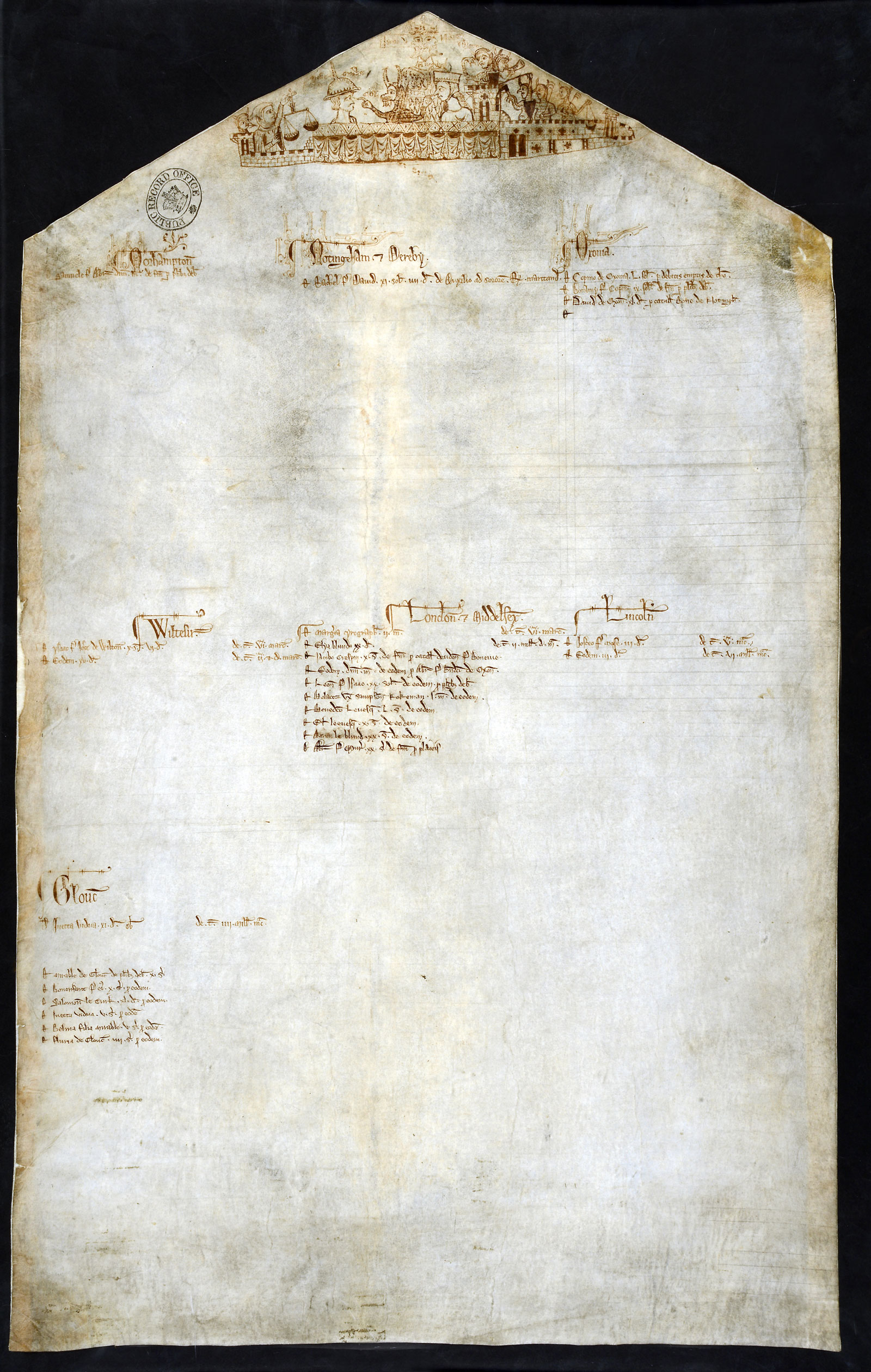 Exchequer Receipt Roll, 1233