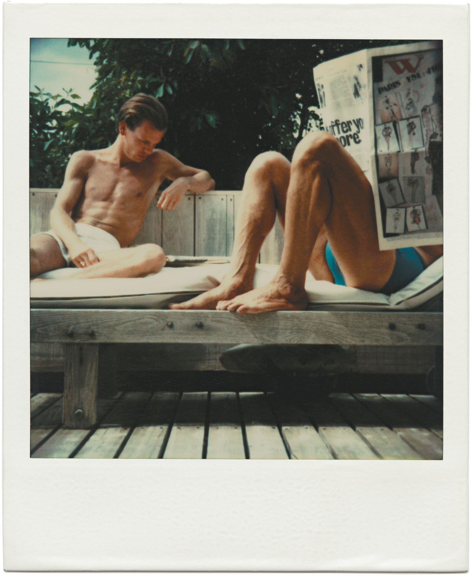 Photograph by Tom Bianchi from his book Fire Island Pines: Polaroids 1975–1983, published by Damiani