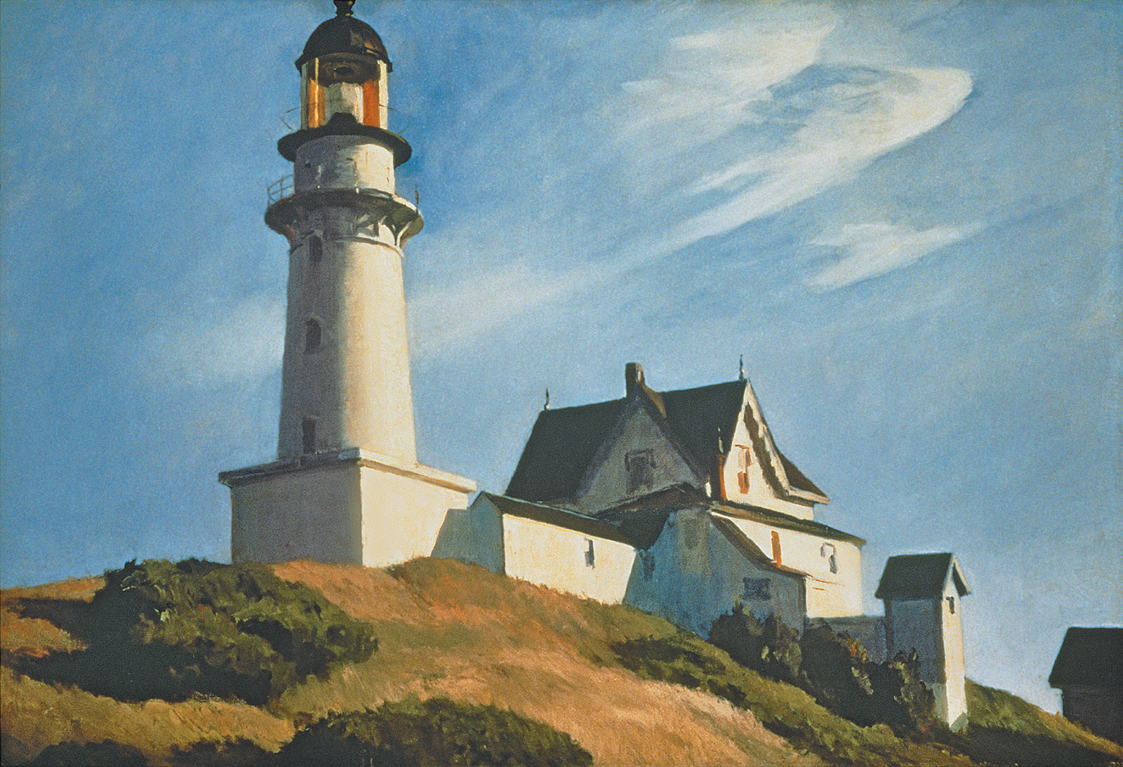 Edward Hopper: Lighthouse at Two Lights, 1929