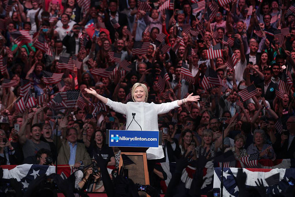 Hillary Clinton, the Brooklyn Navy Yard, New York, June 7, 2016 