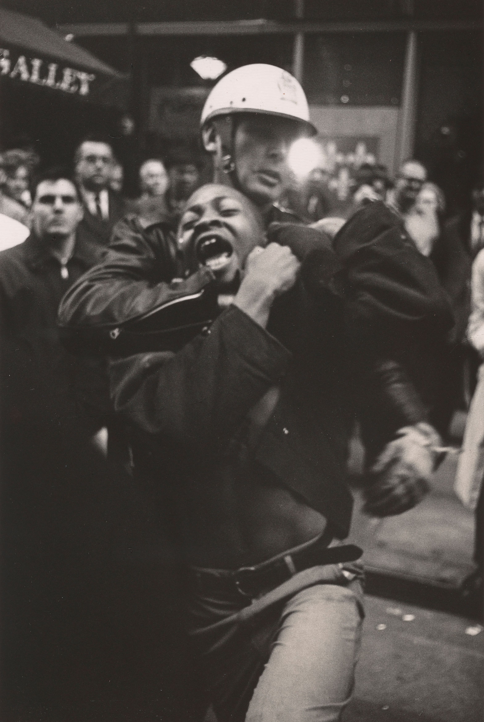 Danny Lyon: Arrest of Taylor Washington, Atlanta, 1963