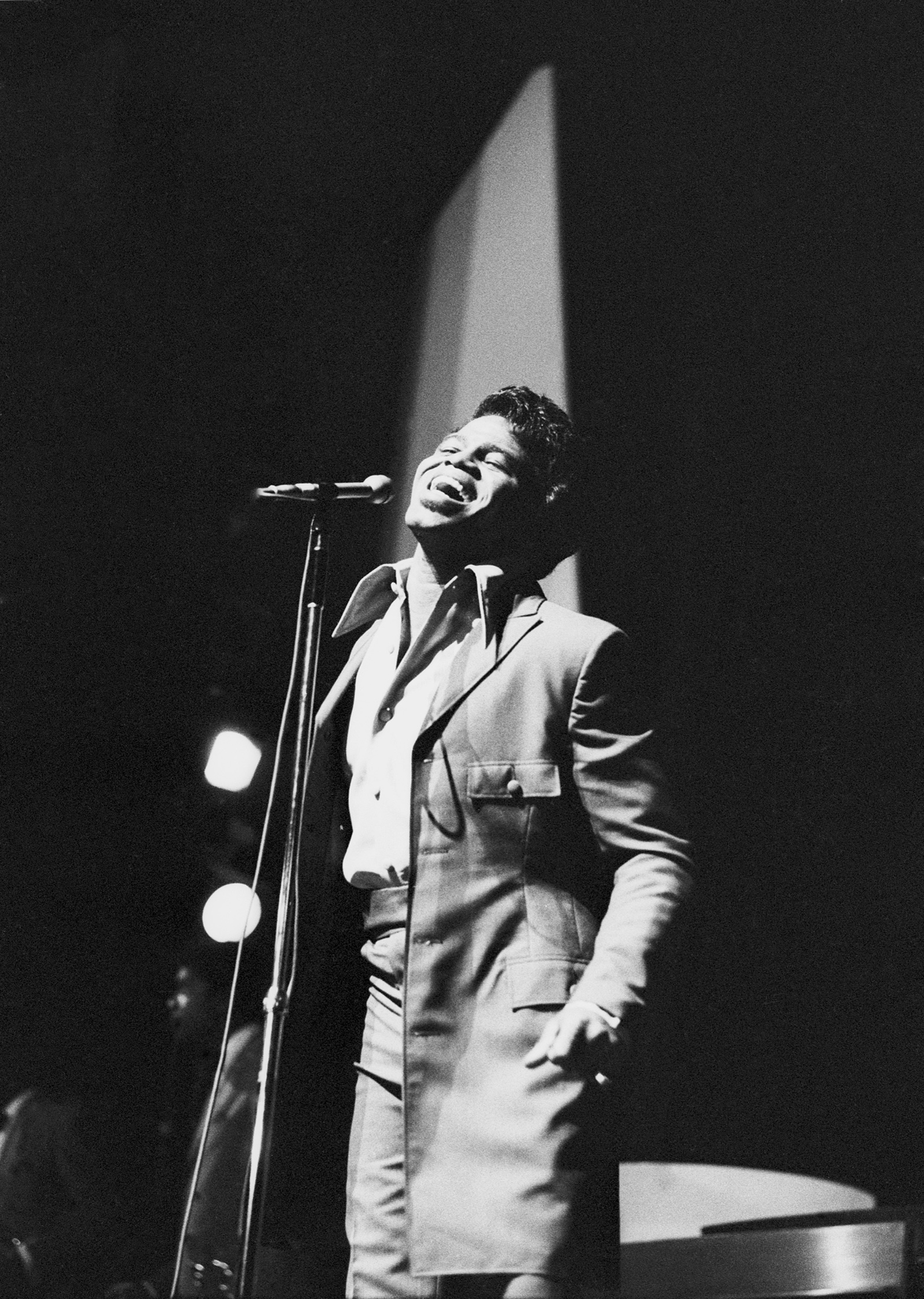 James Brown at the Olympia music hall, Paris, September 1969