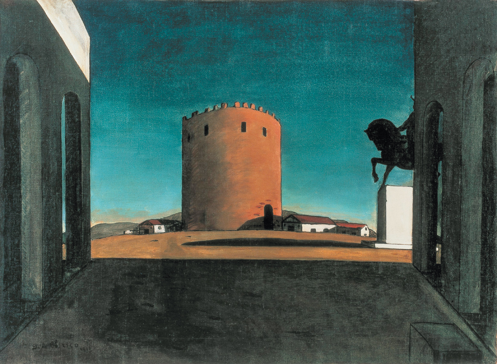 Giorgio de Chirico: The Pink Tower, 1916