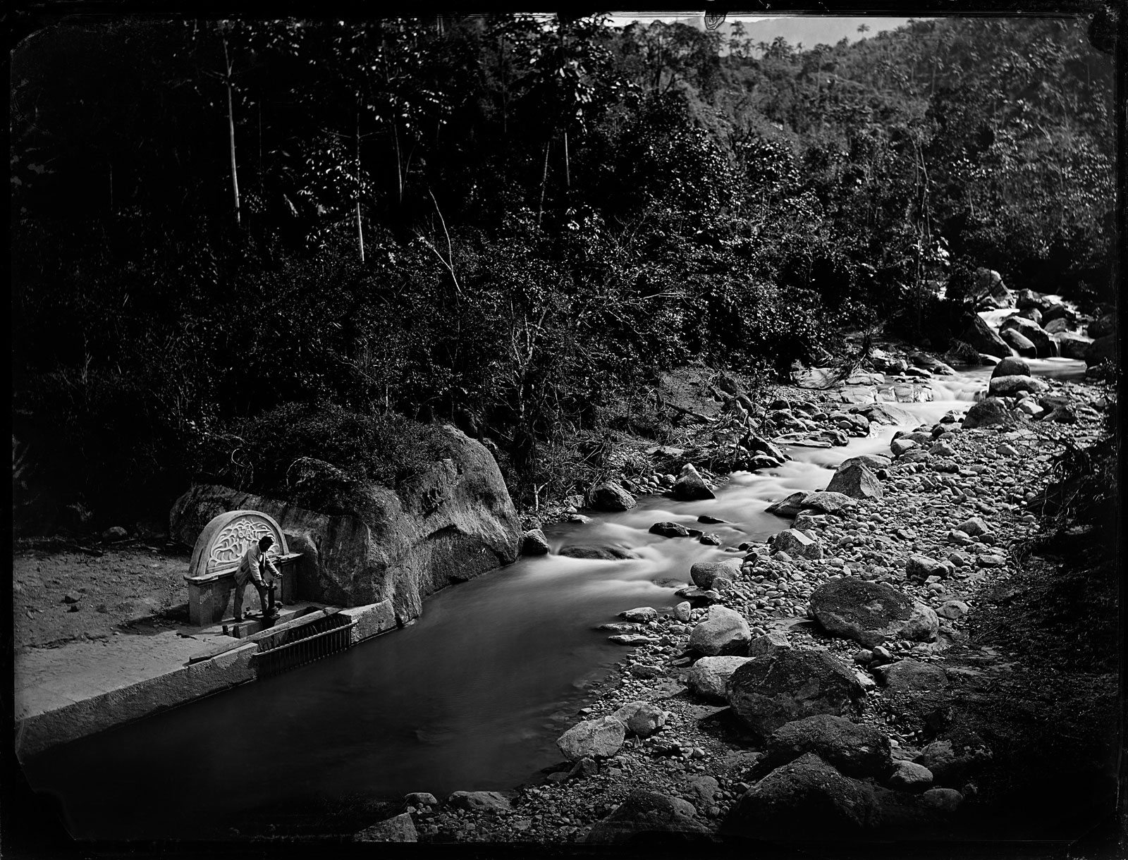 Water supply works, Rio d’ouro dam, circa 1888