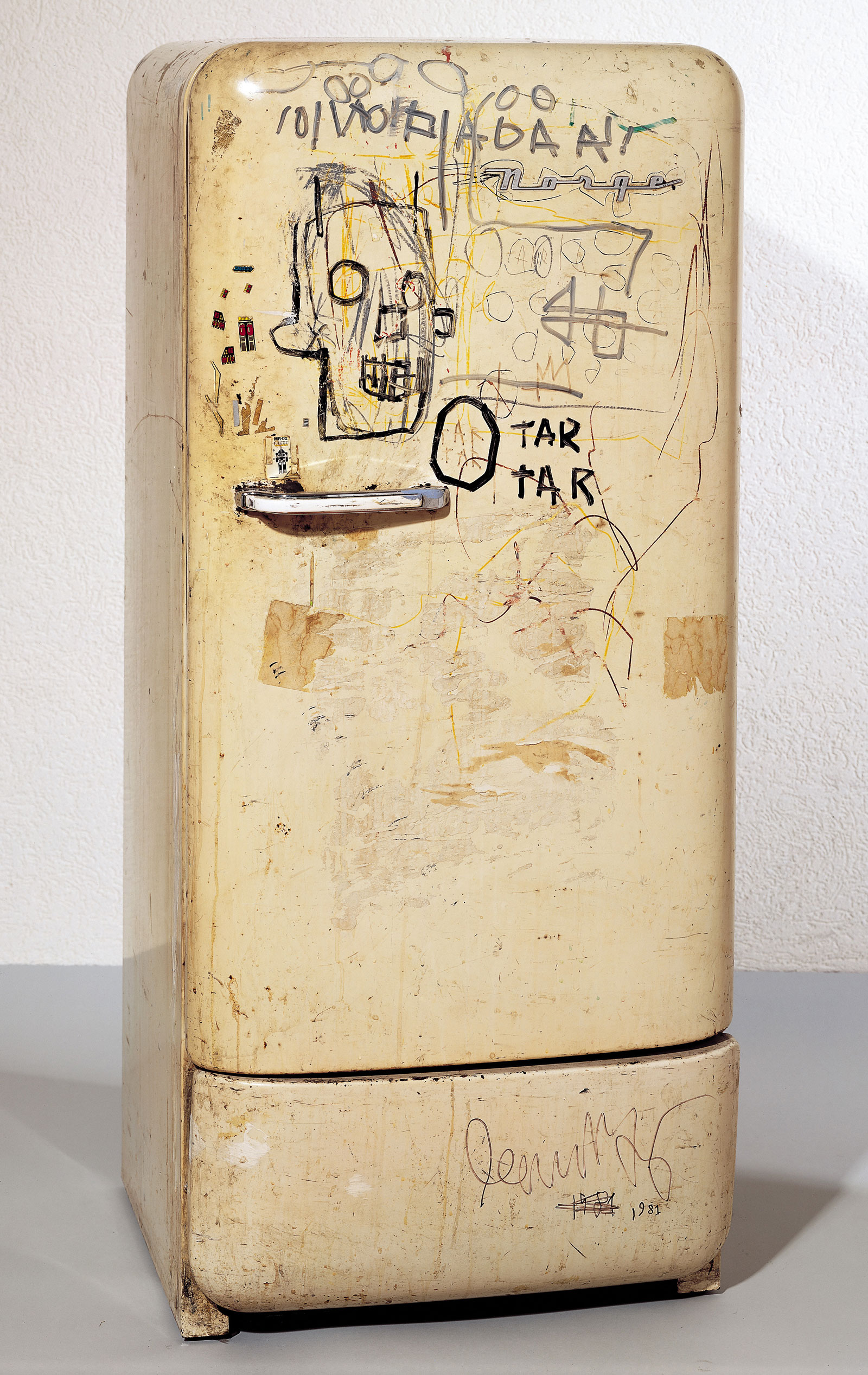 Jean-Michel Basquiat: Untitled (Refrigerator), 1981