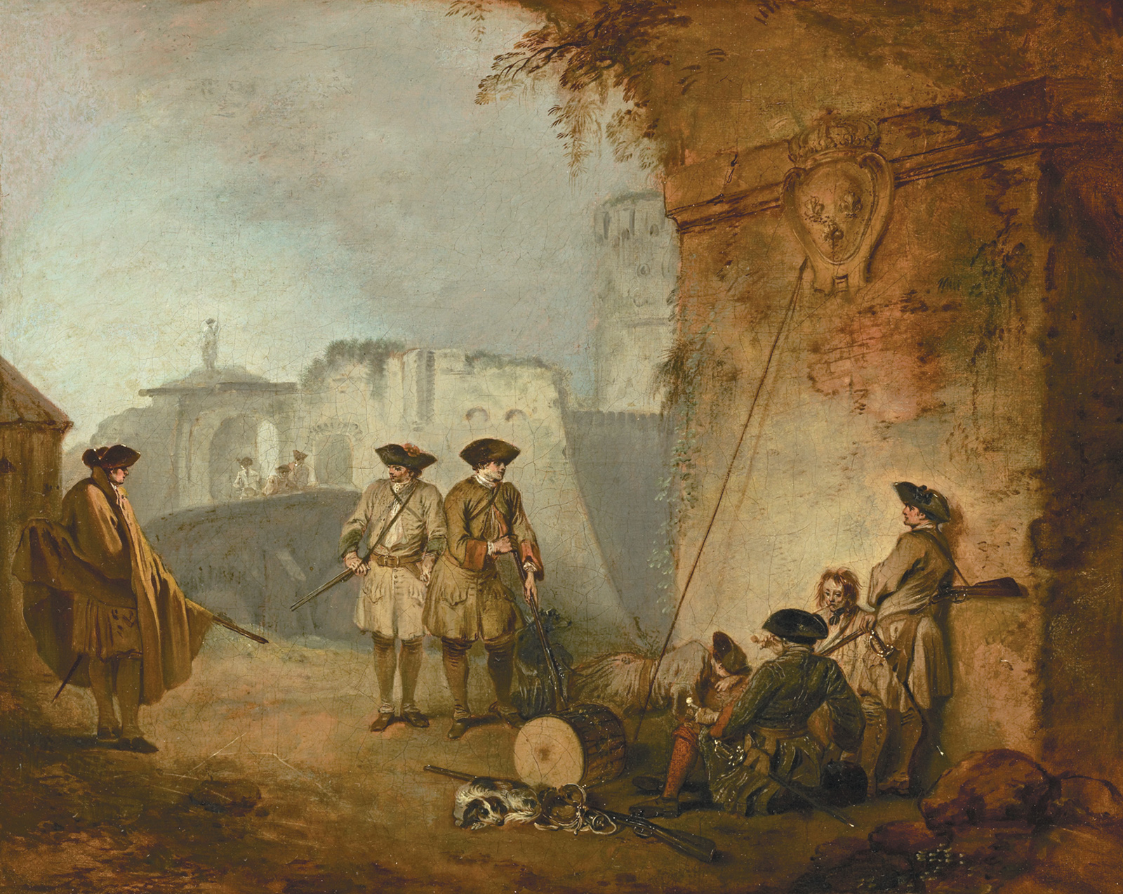Jean-Antoine Watteau: The Portal of Valenciennes, circa 1710–1711
