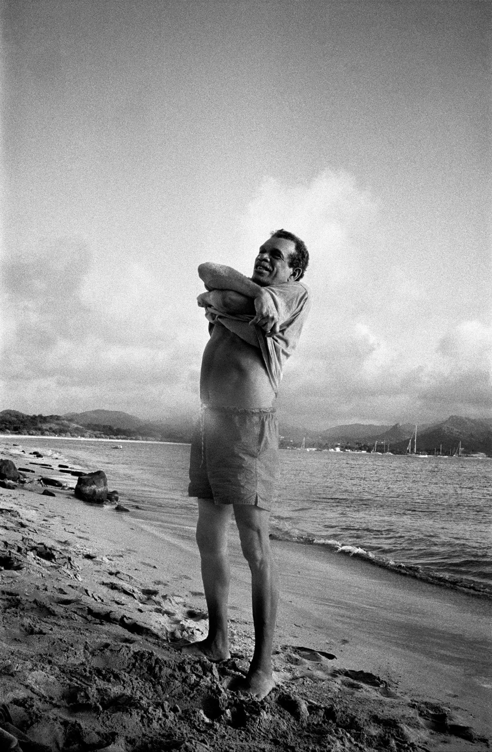 Derek Walcott, St. Lucia, 1994; photograph by Inge Morath