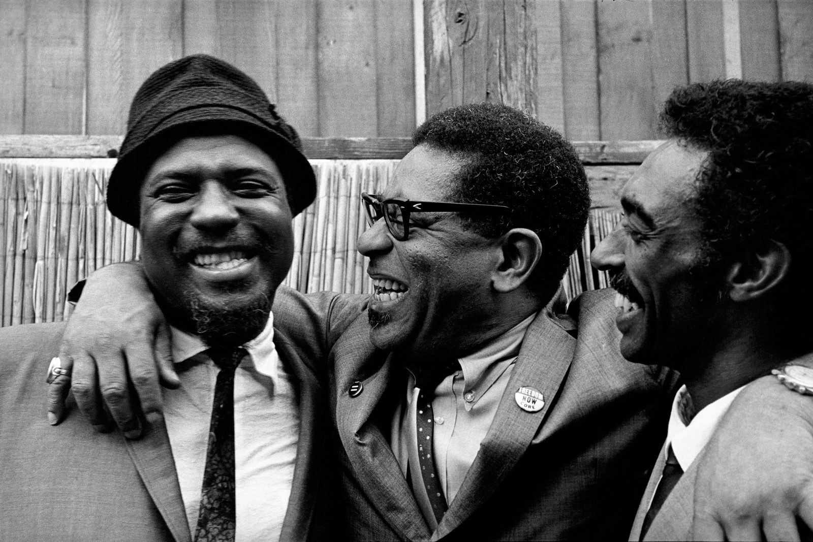 Thelonious Monk, Dizzy Gillespie, and Gerald Wilson, Monterey, 1963