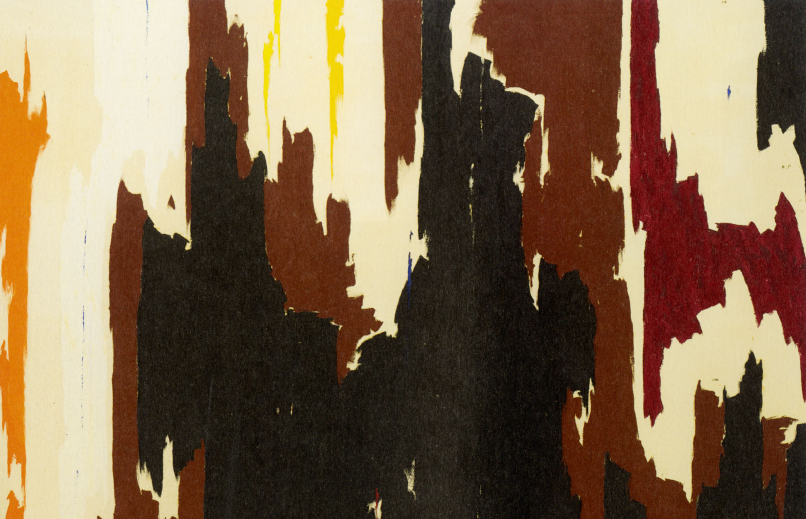 Clyfford Still: PH-150 (detail), 1958; click image to enlarge