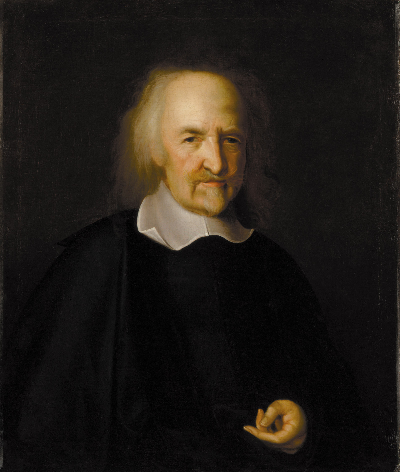 Thomas Hobbes; portrait by John Michael Wright, circa 1669–1670