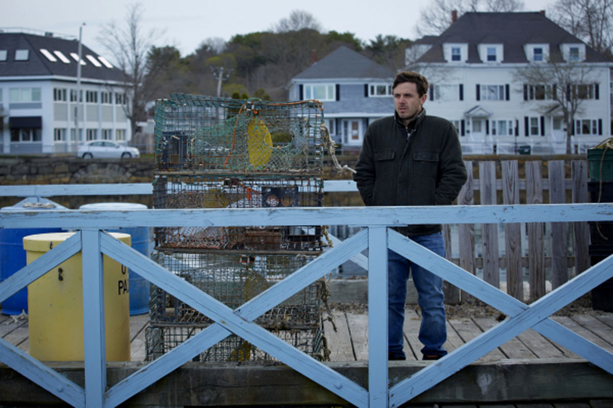 Casey Affleck as Lee Chandler in Kenneth Longren's Manchester by the Sea, 2016