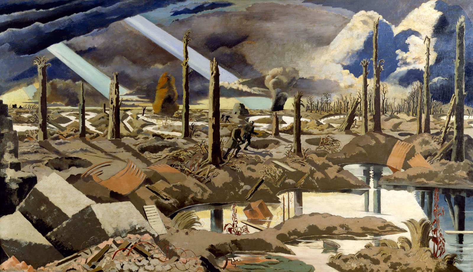 Paul Nash: The Menin Road, 1919
