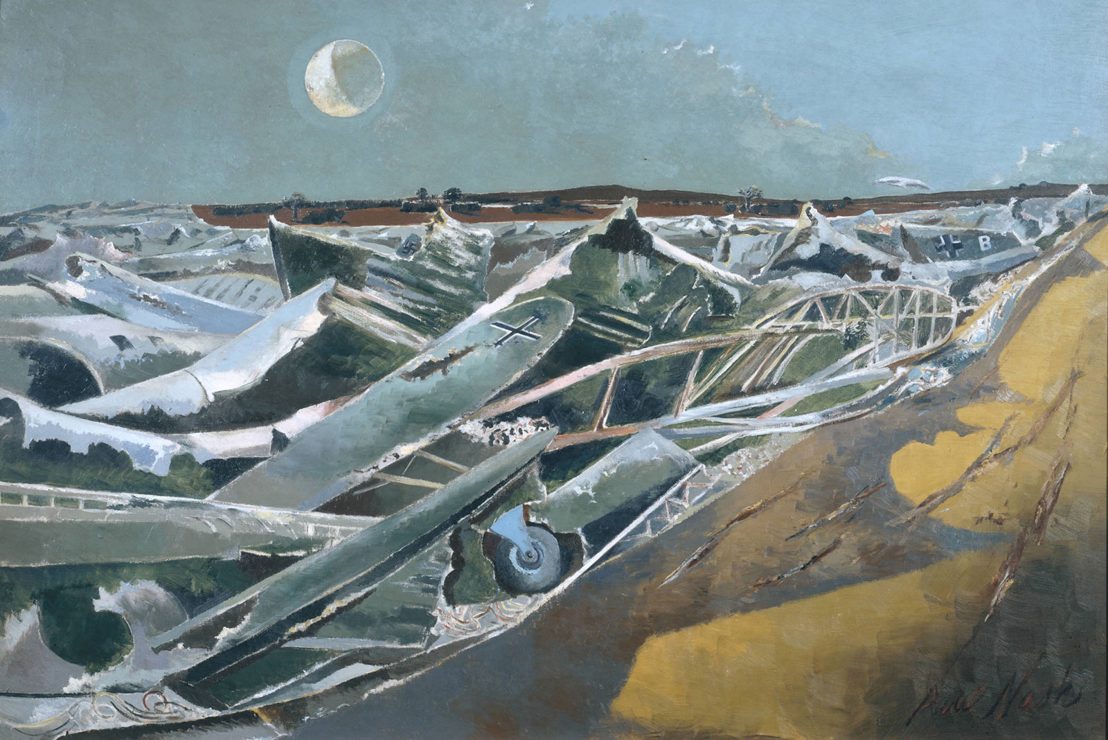 Paul Nash: Totes Meer (Dead Sea), 1940–1941