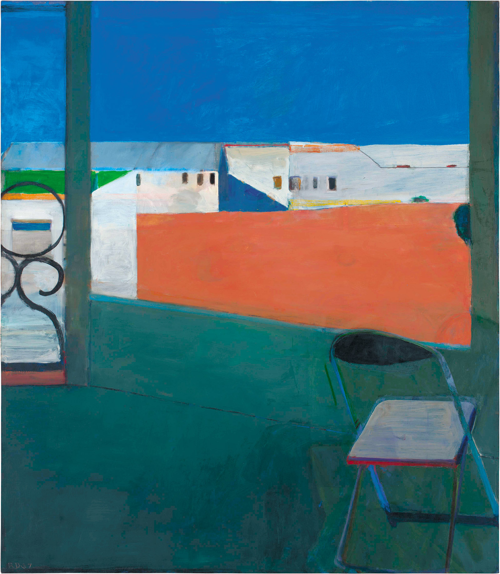 Richard Diebenkorn: Window, 92 x 80 inches, 1967