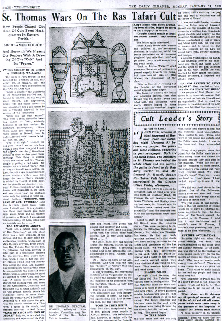 The Daily Gleaner, Monday, January 18, 1937