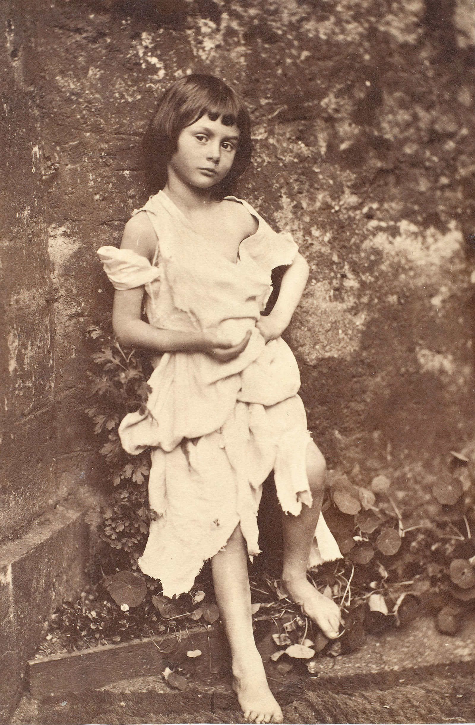 Charles Dodgson (Lewis Carroll): Alice Liddell as a Beggar Child, 1858