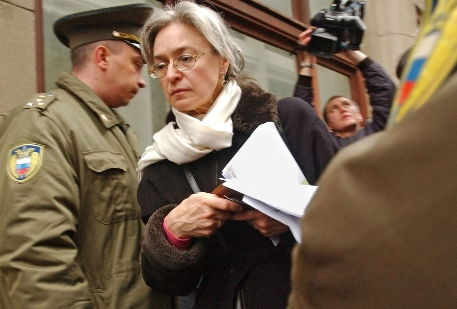Anna Politkovskaya, circa 2005