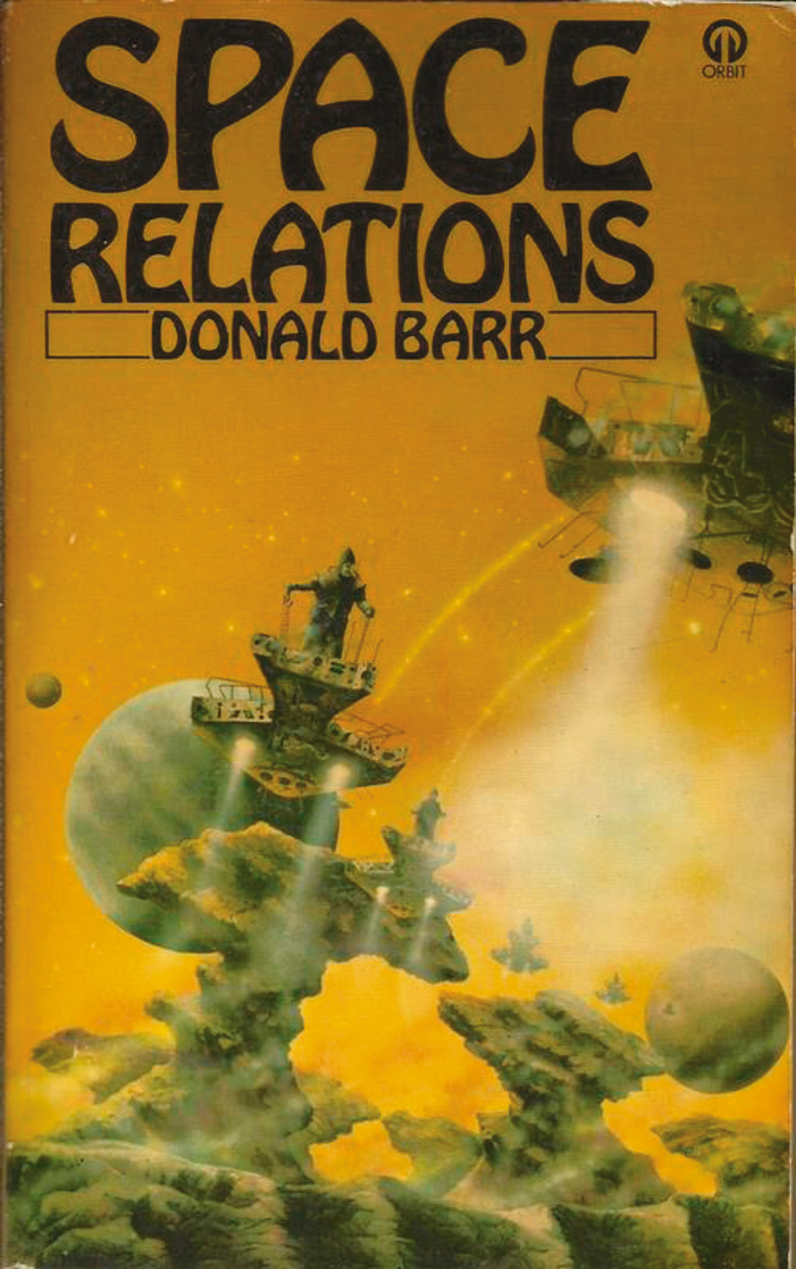 The British cover of Donald Barr’s 1973 novel Space Relations
