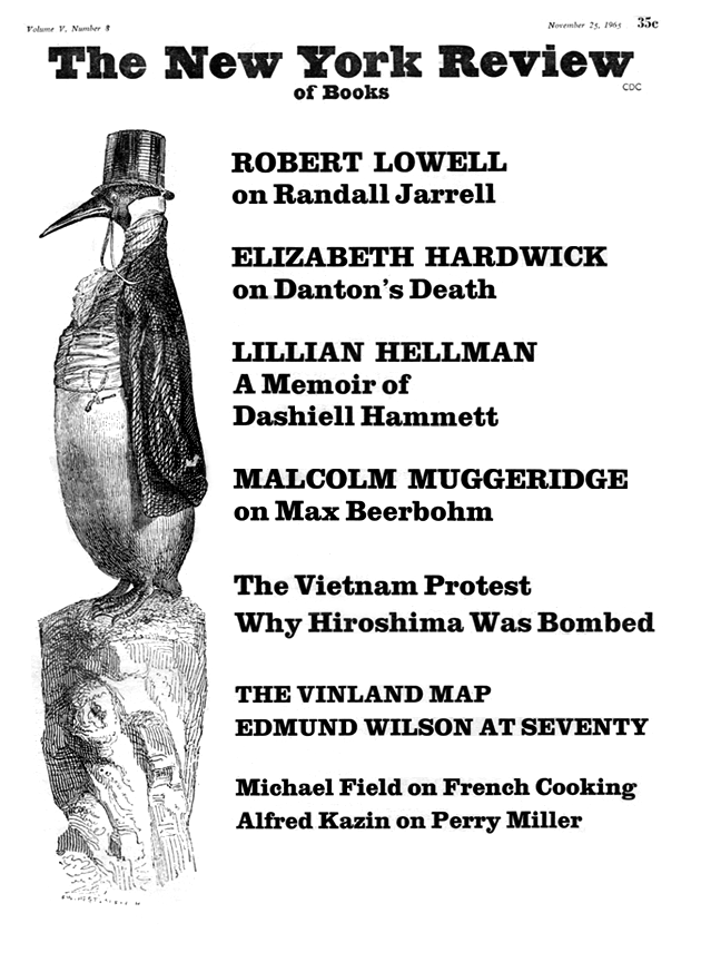 Image of the November 25, 1965 issue cover.