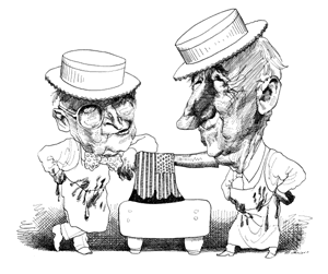 Harry Truman and James Byrnes