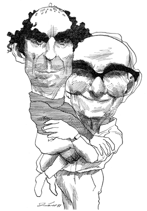 Philip Roth and Herman Roth