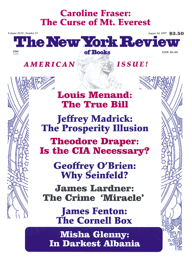 Image of the August 14, 1997 issue cover.
