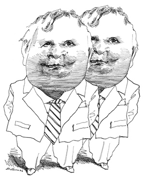 Lech and Jaroslaw Kaczynski