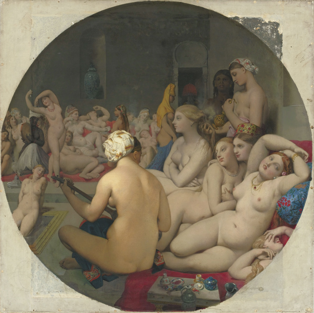 Jean-Auguste-Dominique Ingres: The Turkish Bath, 1862

