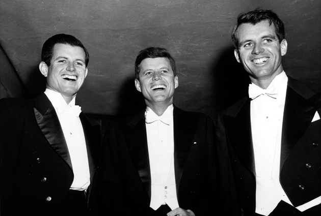 Edward Kennedy, John F. Kennedy, and Robert Kennedy, Washington, D.C., February 1958
