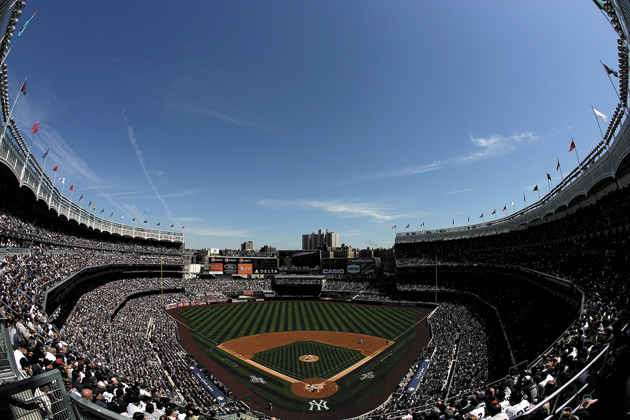 Opening day at the new Yankee Stadium in the Bronx, April 16, 2009
