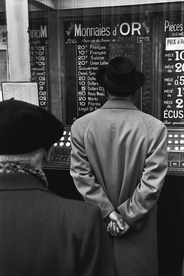 Paris stock exchange, 1959
