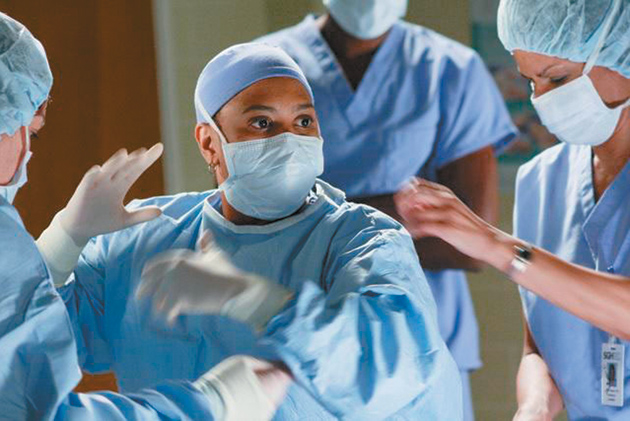 Chandra Wilson as Dr. Miranda Bailey in Grey’s Anatomy
